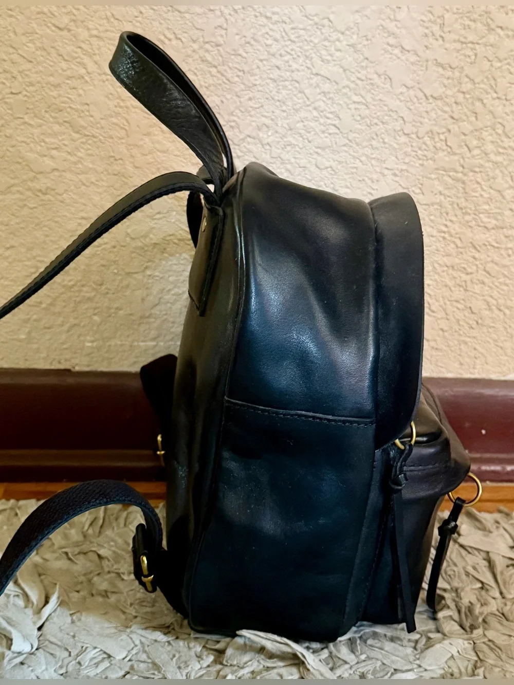 Madewell - The Lorimer Mini Backpack - Black